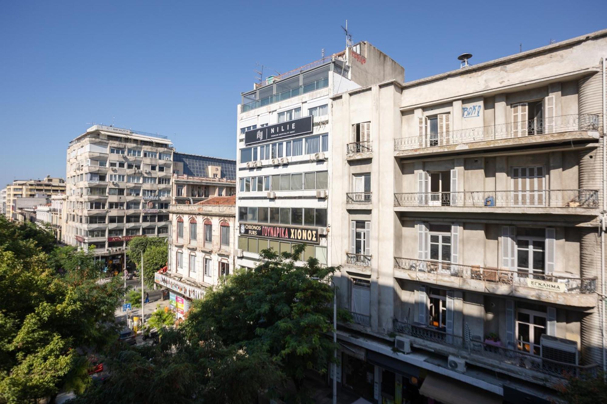 Alkazar Suites Tesalonika Bagian luar foto
