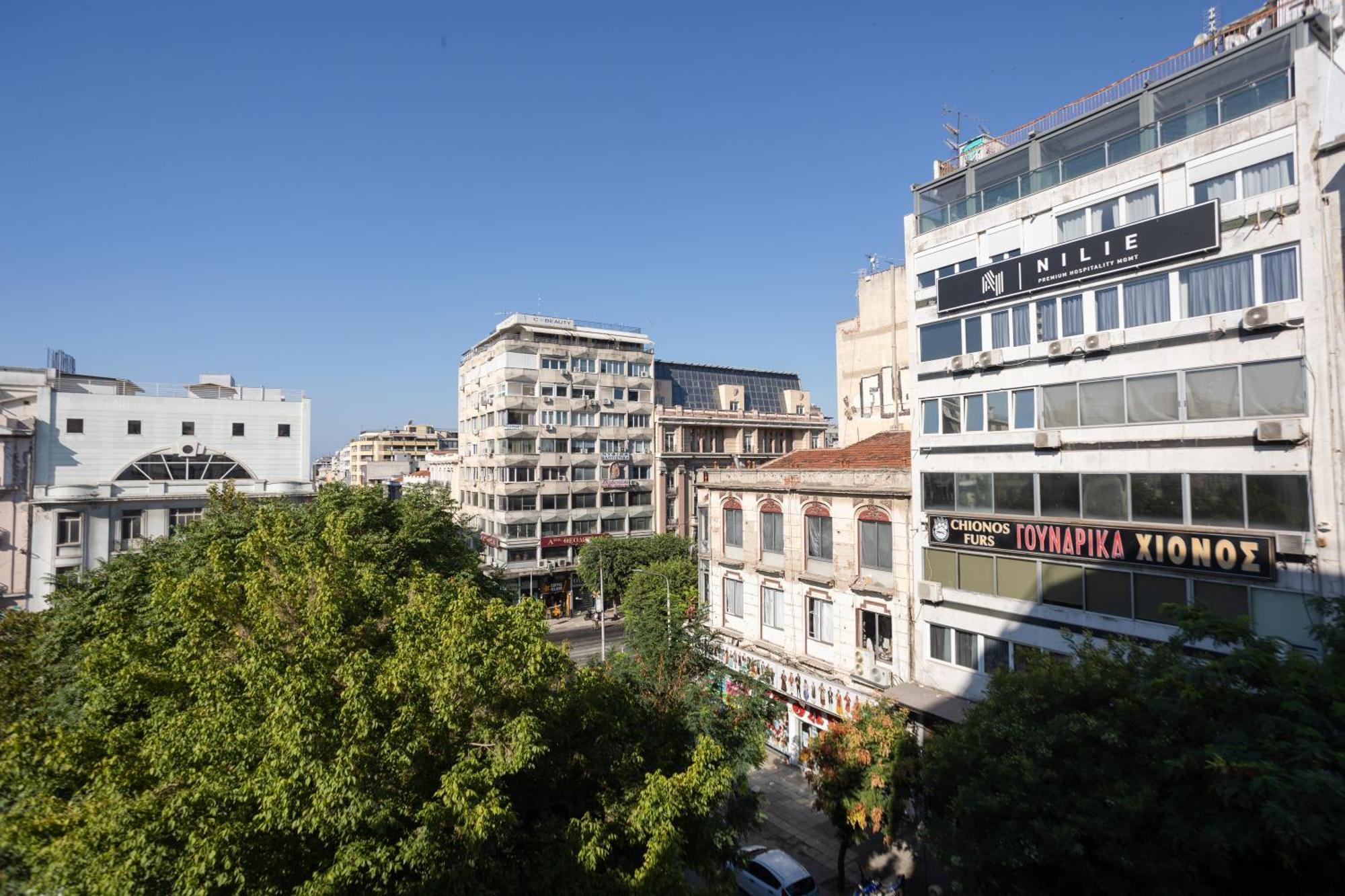 Alkazar Suites Tesalonika Bagian luar foto